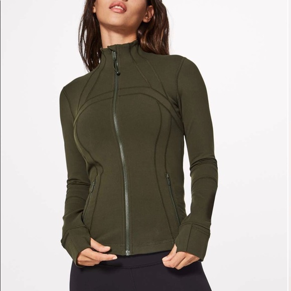 lululemon athletica Tops - Lululemon Define Jacket Dark Olive